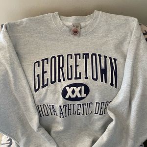 Georgetown uni sex sweatshirt